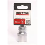 Kreator KRT502011 - 1/2" Nástrčná hlavice (ořech) 20mm