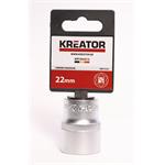 Kreator KRT502013 - 1/2" Nástrčná hlavice (ořech) 22mm