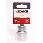 Kreator KRT502015 - 1/2" nástrčný kľúč (orech) 24 mm