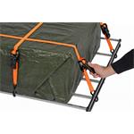 Kreator KRT555006 - Upínací pás ráčnový s háky 225kg/4,5m 2ks