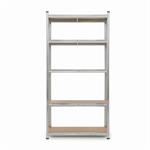Kreator KRT674001 - Kovový regál 180 x 90 x 40cm, 5 polic, 875kg