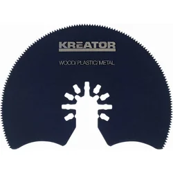 Kreator KRT990021 - Segmentový rezný kotúč 87 x 1,4 mm drevo, plast, oceľ