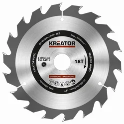 Kreator Pilový kotouč na dřevo 140mm 18T KRT020404 - Příslušenství k nářadí