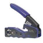 Krimpovacie kliešte Masterlan RJ45, konektory EASY