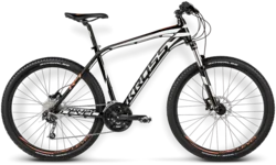 Kross 16 Level R4 27,5" S black/white/orange glossy