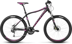 Kross 2017 27,5" Lea R6 S/17" black/graphite/fuchsia matt