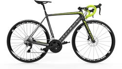 Kross 2017 28" Vento 7.0 S/500mm black/graphite/lime matt