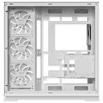 Krux skříň Atron ATX / 4x120 mm PWM ARGB fan / USB 2.0 / USB 3.0 / USB-C / panoramatická / bílá