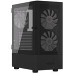 Krux skříň Vako RGB / ATX / 2x140mm RGB fan / 1x120mm RGB fan / 2xUSB 2.0 / USB 3.0 / černá