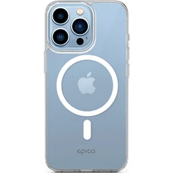 Kryt Epico Hero iPhone 13 Pro s podporou MagSafe - priehľadný