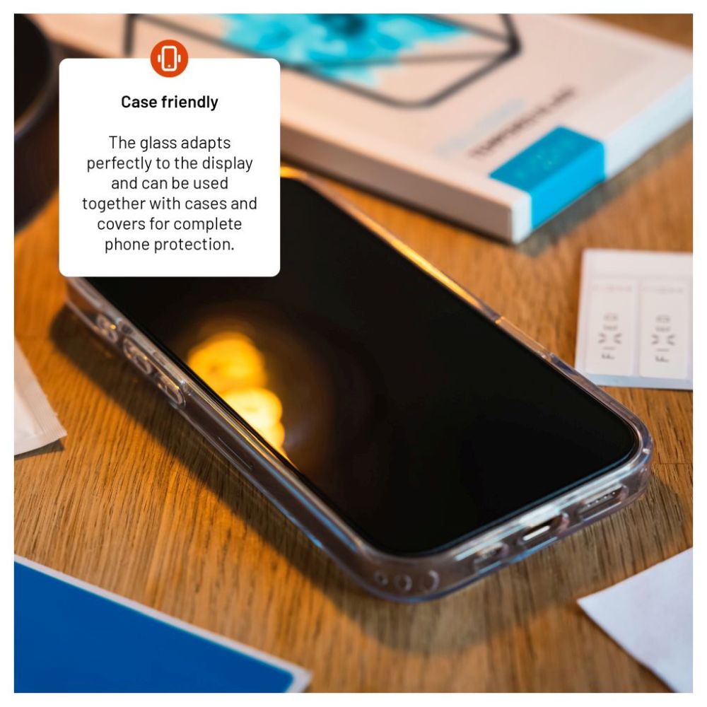 Kryt FIXED Full-Cover pre Motorola Moto G55 5G, čierny