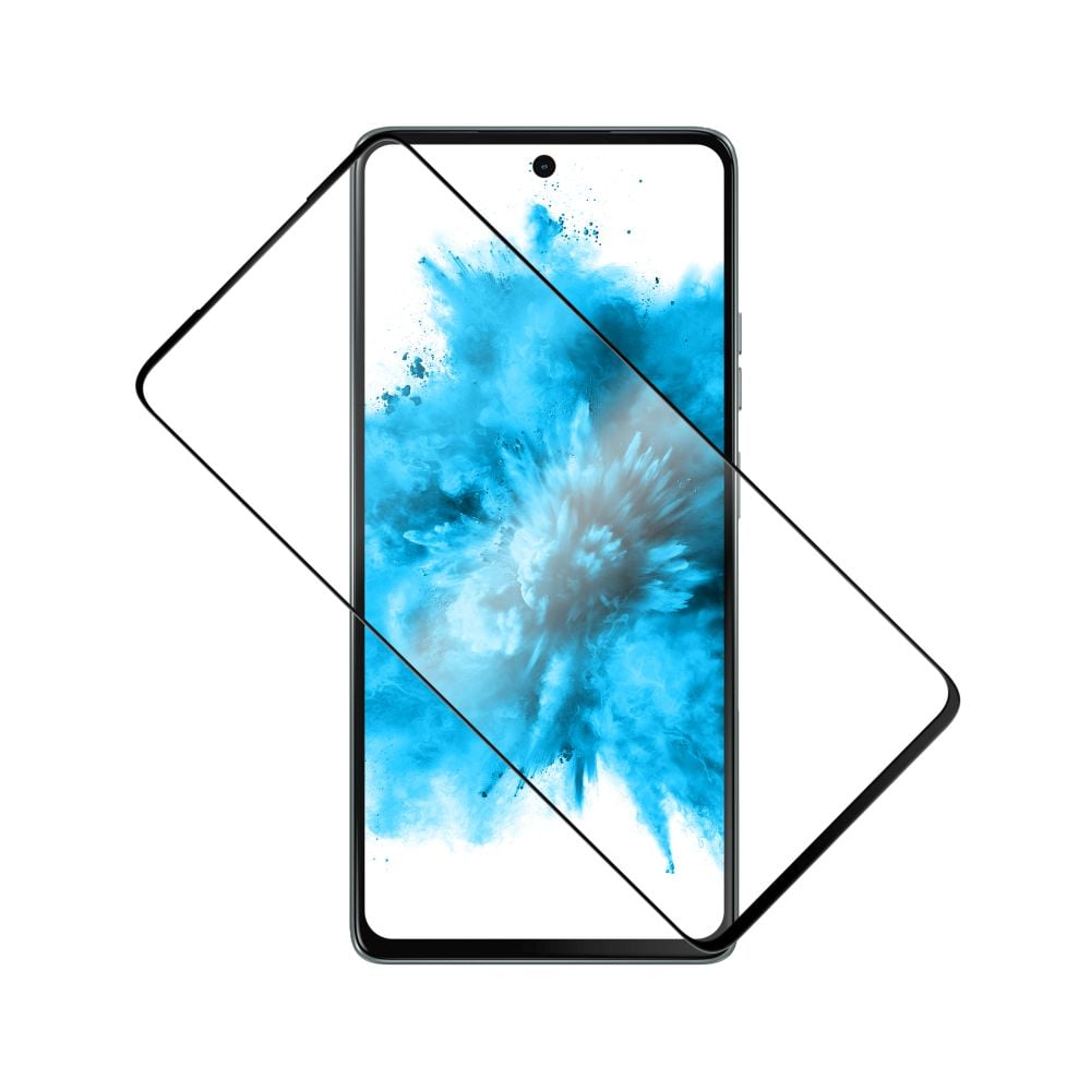 Kryt FIXED Full-Cover pre Motorola Moto G75 5G, čierny