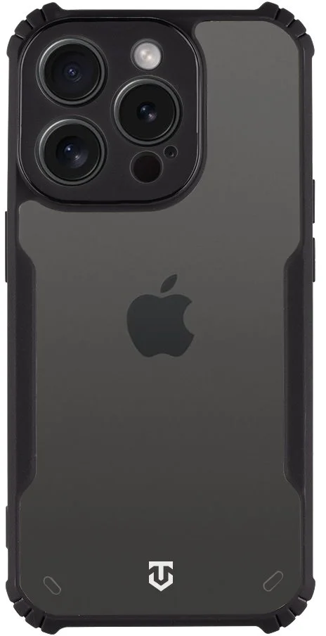 Kryt Tactical Quantum Stealth Cover pre Apple iPhone 15 Pro číry/čierny