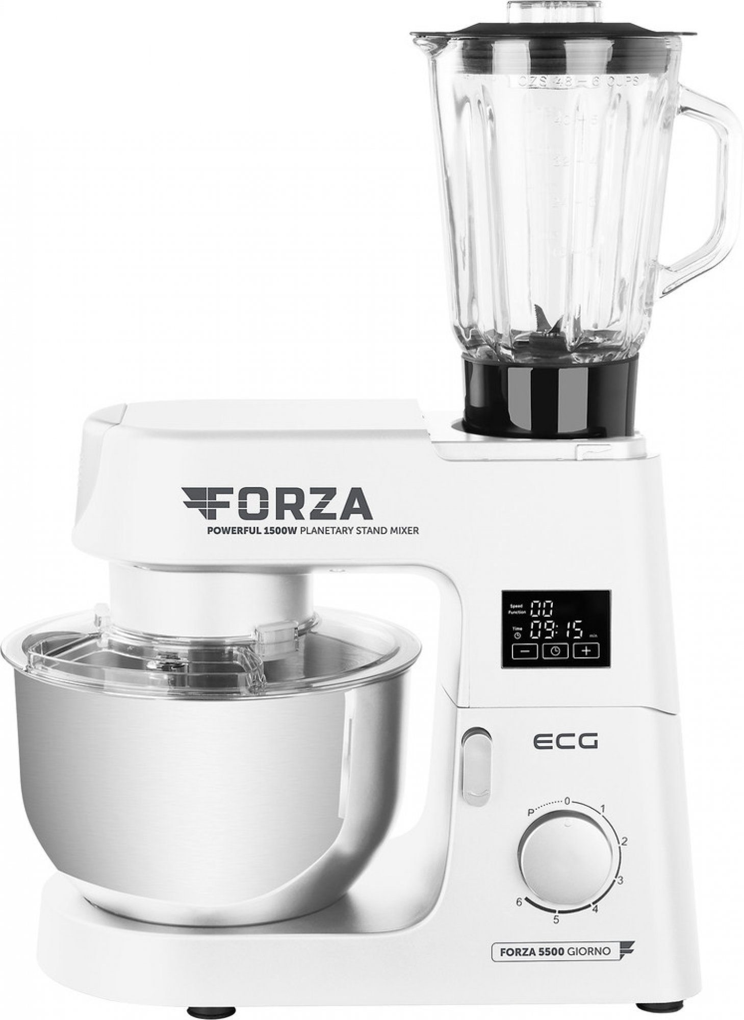 Kuchynský robot ECG FORZA 5500 Giorno Bianco