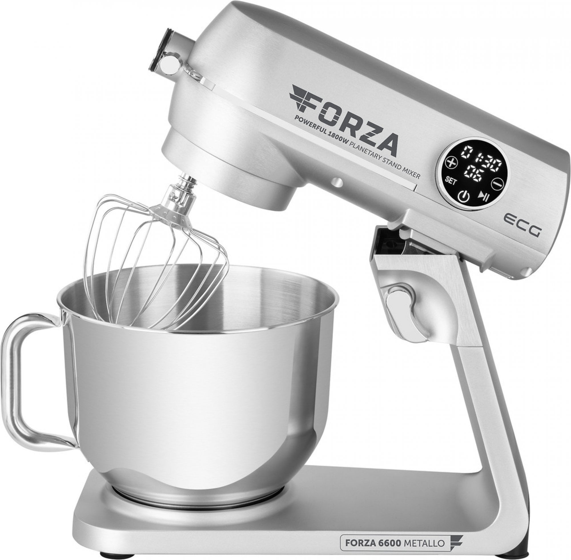 Kuchynský robot ECG FORZA 6600 Metallo Argento