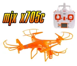 Kvadrokoptéra MJX X705C + C4010 reflexní oranžová