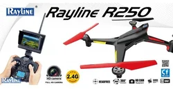 Kvadrokoptéra Rayline R 250 FPV s HD kamerou a monitorem