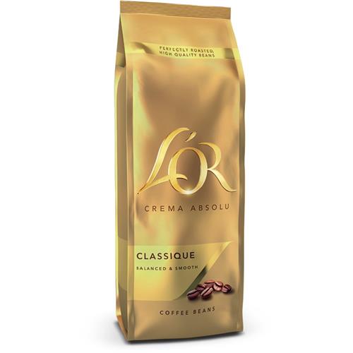 L'OR ESPRESSO Crema Absolu Classique Zrnková káva, 500 g