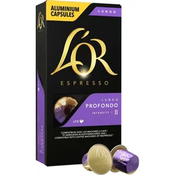 L'OR ESPRESSO Lungo Profondo Kapsle pro espressa Nespresso, 10 ks