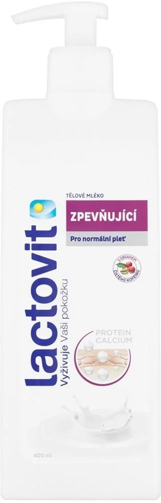 Lactovit Spevňujúce telové mlieko 400ml