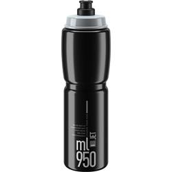 Lahev Elite  Jet 950ml, černá/šedé logo