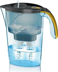 Laica J31-BA Filtrační konvice Light Graffiti 2,3 l, zlatá