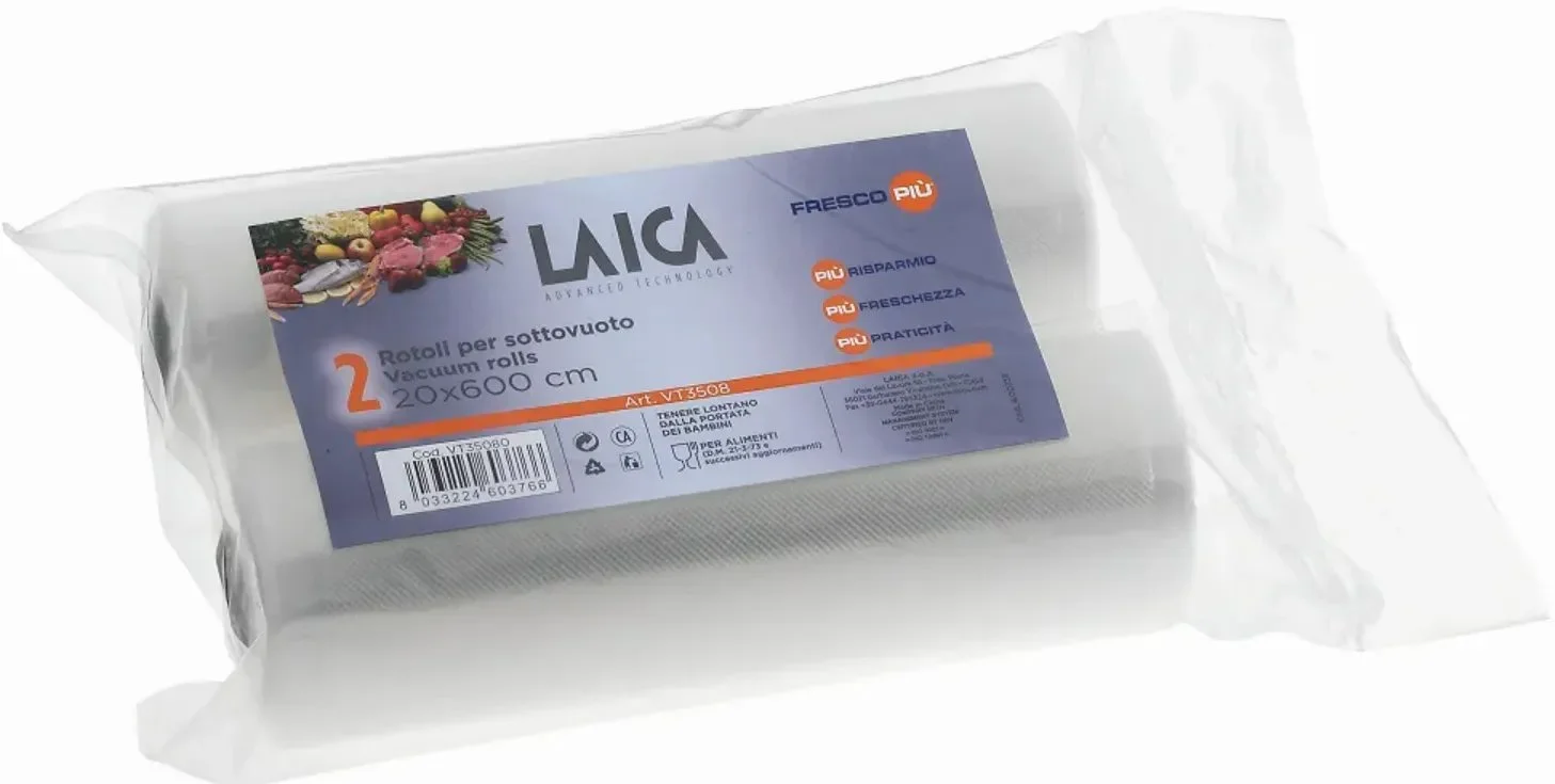 Laica VT3508 vakuovací fólie 20x600cm 2 role