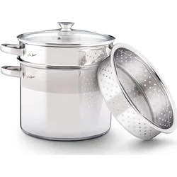 Lamart LT1067 Nerezový hrniec na cestoviny PASTA, 6 l