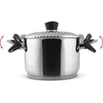 Lamart LT1206 Kastról so sitkovým vekom STRAIN, 5,8 l