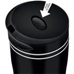 Lamart LT4049 Termohrnček MANQ, 360 ml, čiernobiely
