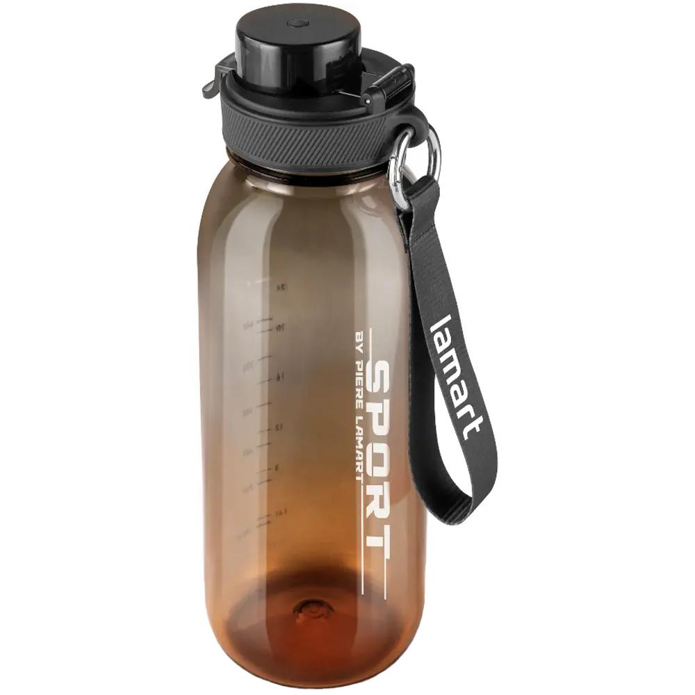 Lamart LT4074 Športová fľaša FIT 1l, čierno-oranžová
