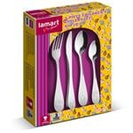 Lamart LT5013 4-dielna sada detských príborov KID