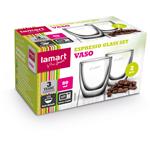 Lamart LT9009 2-dielna súprava termo pohárov ESPRESSO VASO, 80 ml