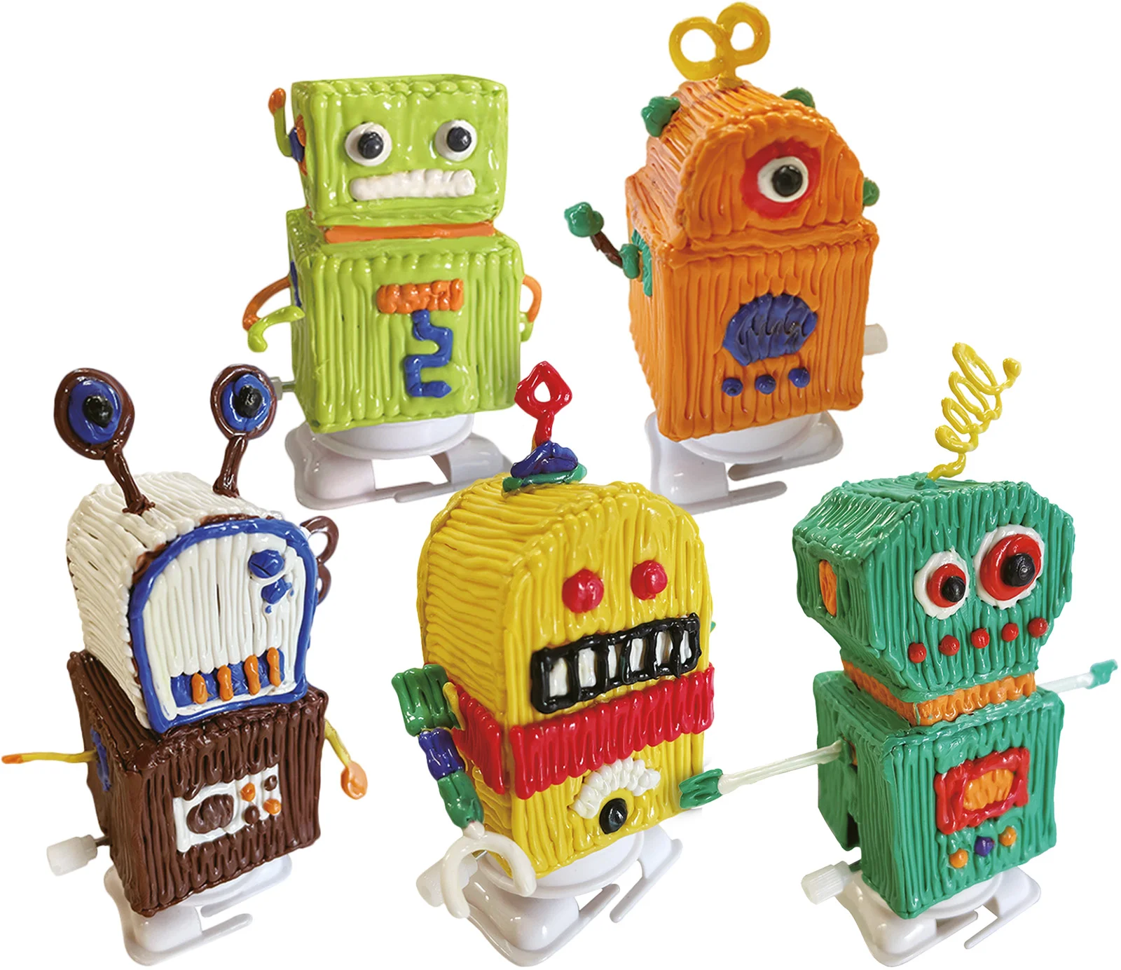 LAMAX ArtKid1 3D Robo Set - set filamentů a šablon