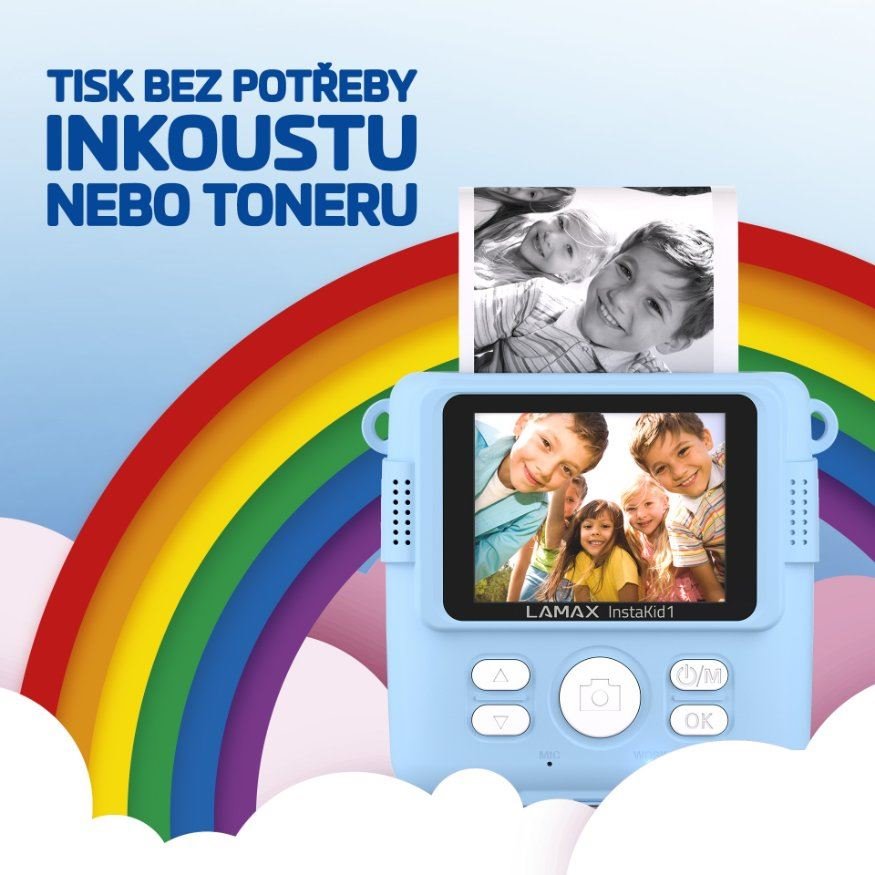 LAMAX InstaKid1, modrý