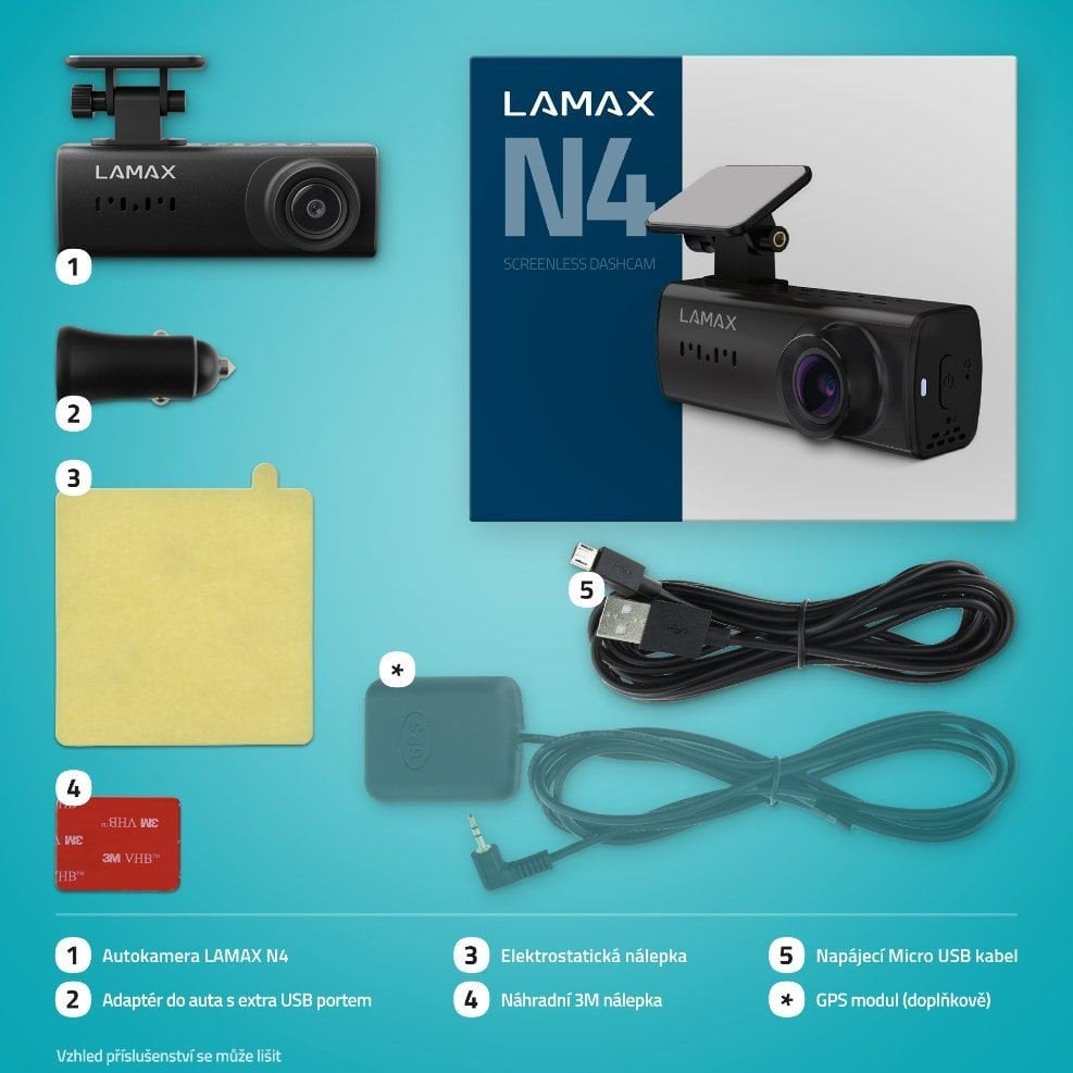 LAMAX kamera do auta N4