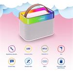 LAMAX KaraokeKid1, bluetooth reproduktor a mikrofón, ružový