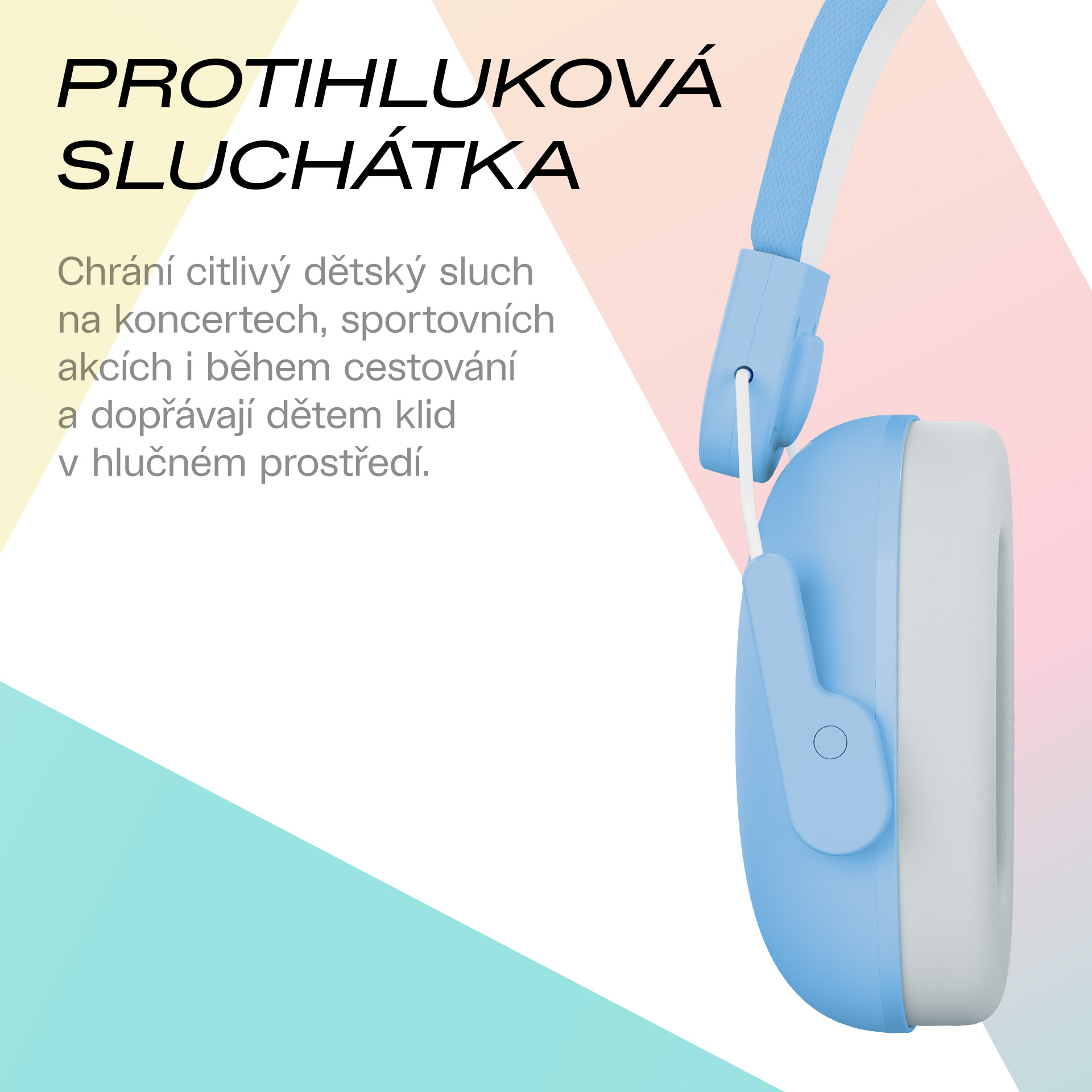LAMAX KidMuffs1 Blue