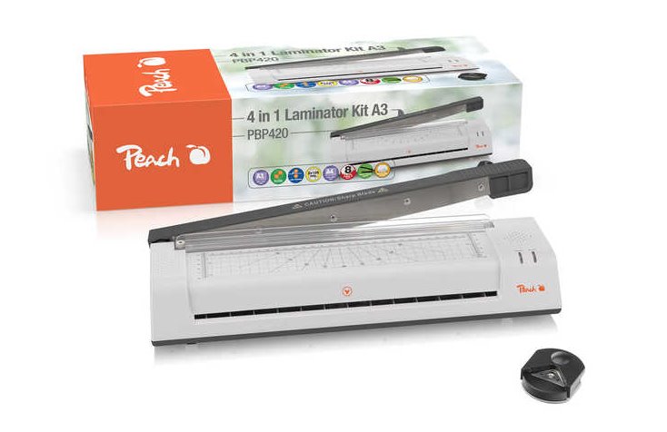 Laminovací stroj PEACH 4 v 1 PBP420, A3