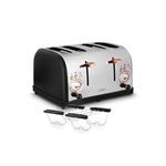 Lauben 4 Slice Toaster 1500BC - hriankovač na 4 kusy chleba