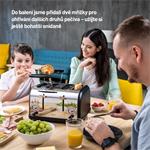 Lauben 4 Slice Toaster 1500BC - hriankovač na 4 kusy chleba