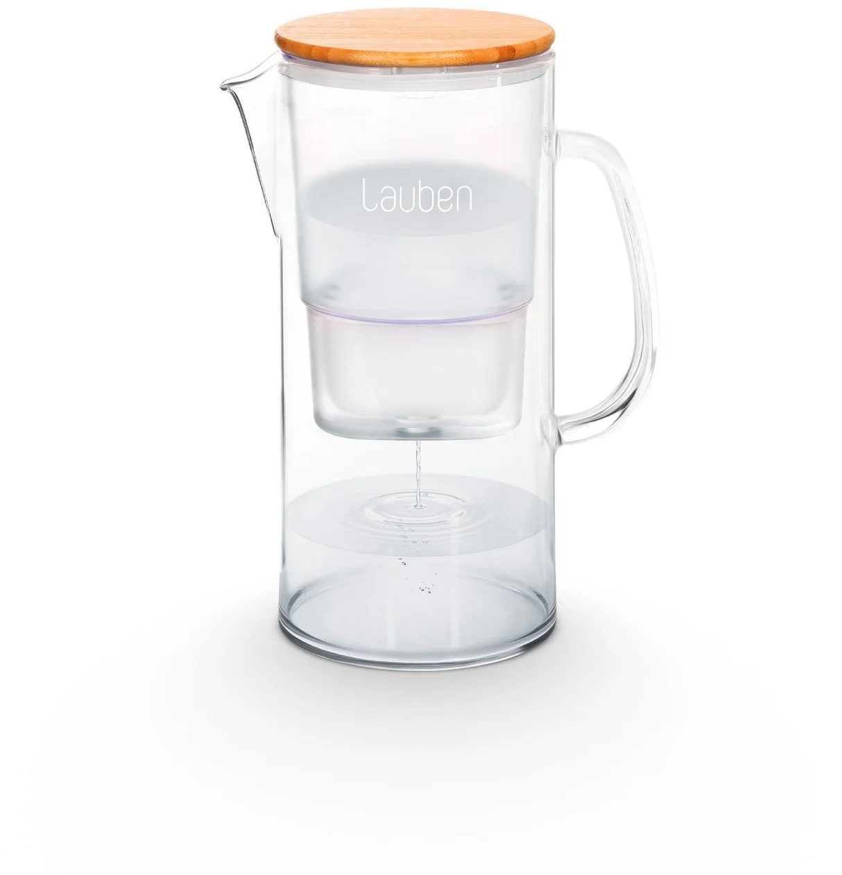 Lauben Glass Water Filter Jug 32GW - filtrační konvice