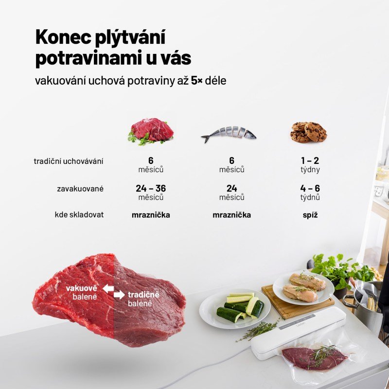 Lauben Vacuum Sealer 10WT - vakuovačka potravin