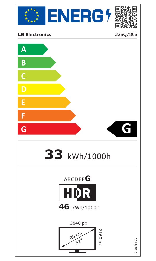 LCD Monitor 31.5" LG Smart 32SQ780S-W bílá