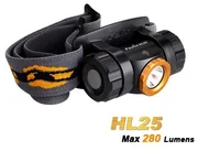 LED čelovka Fenix HL25 - černo žlutá