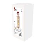 LED dekorace dřevěná – sněhulák, 46 cm, 2x AA, vnitřní, teplá bílá, časovač