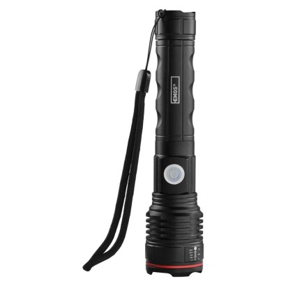 LED dobíjacia kovová baterka P3116, 600 lm