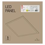 LED panel PROXO 60×60, zapustený biely, 40W neutrálna biela