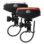 LED predné zadné svetlo na bicykel P3922 na 2× CR2032, 22 lm