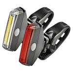 LED predné zadné svetlo na bicykel P3922 na 2× CR2032, 22 lm